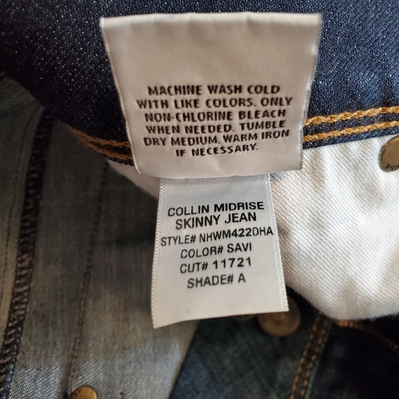 HUDSON skinny Collin flap midrise jeans in Savi - Picture 6 of 16